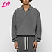 polo neck sweatshirt